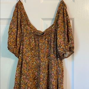 XXL Target Off Shoulder Fall Dress